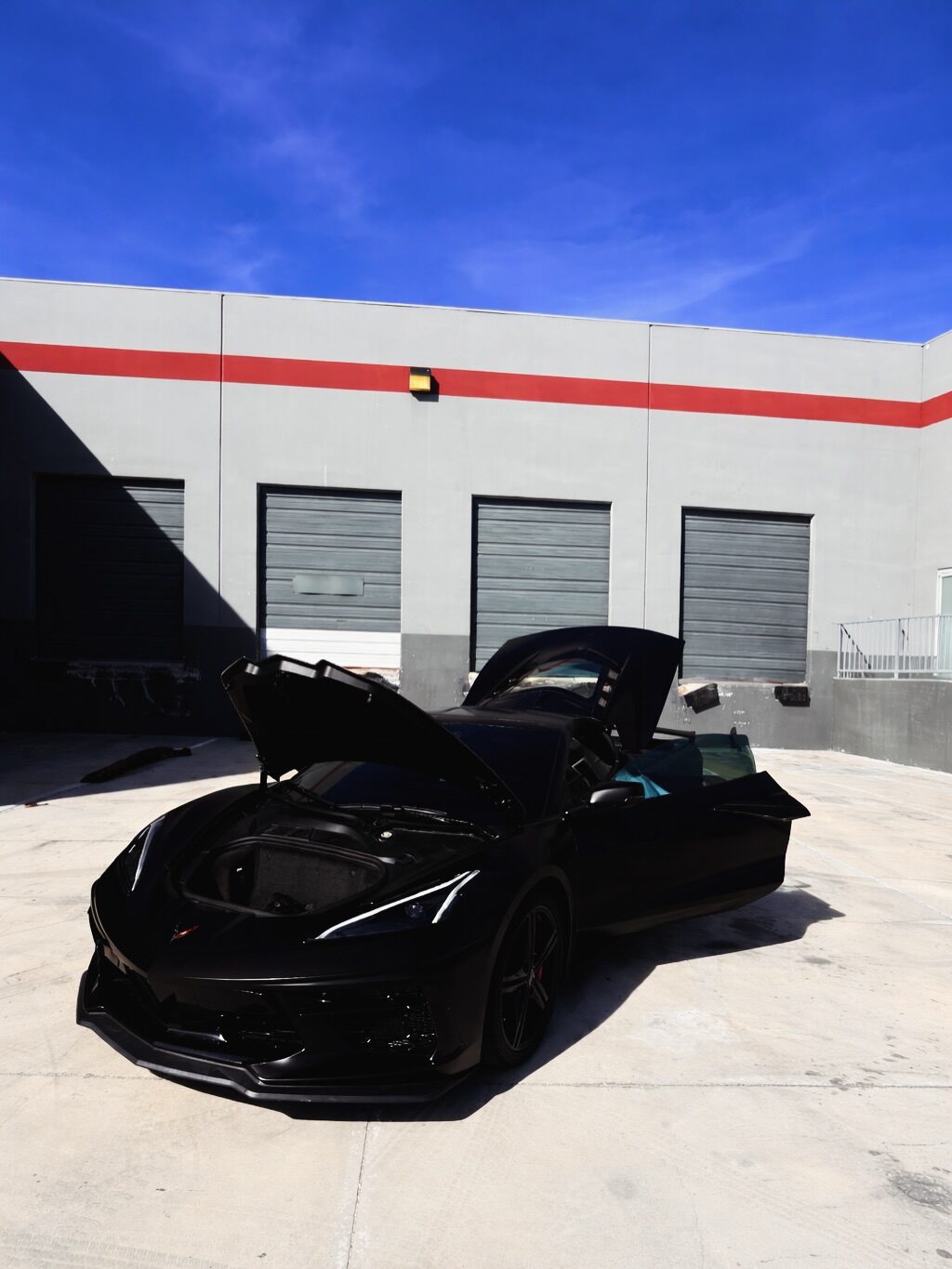 Corvette C8 ceramic coating prep